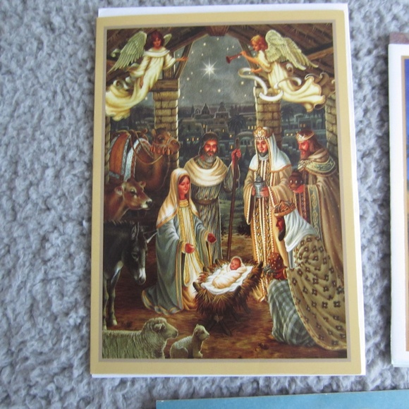 Christmas Cards with Envelopes  set of 3 holidays - Picture 2 of 10